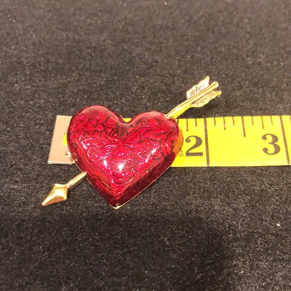 Avon Heart Brooch - Picture 3 of 4